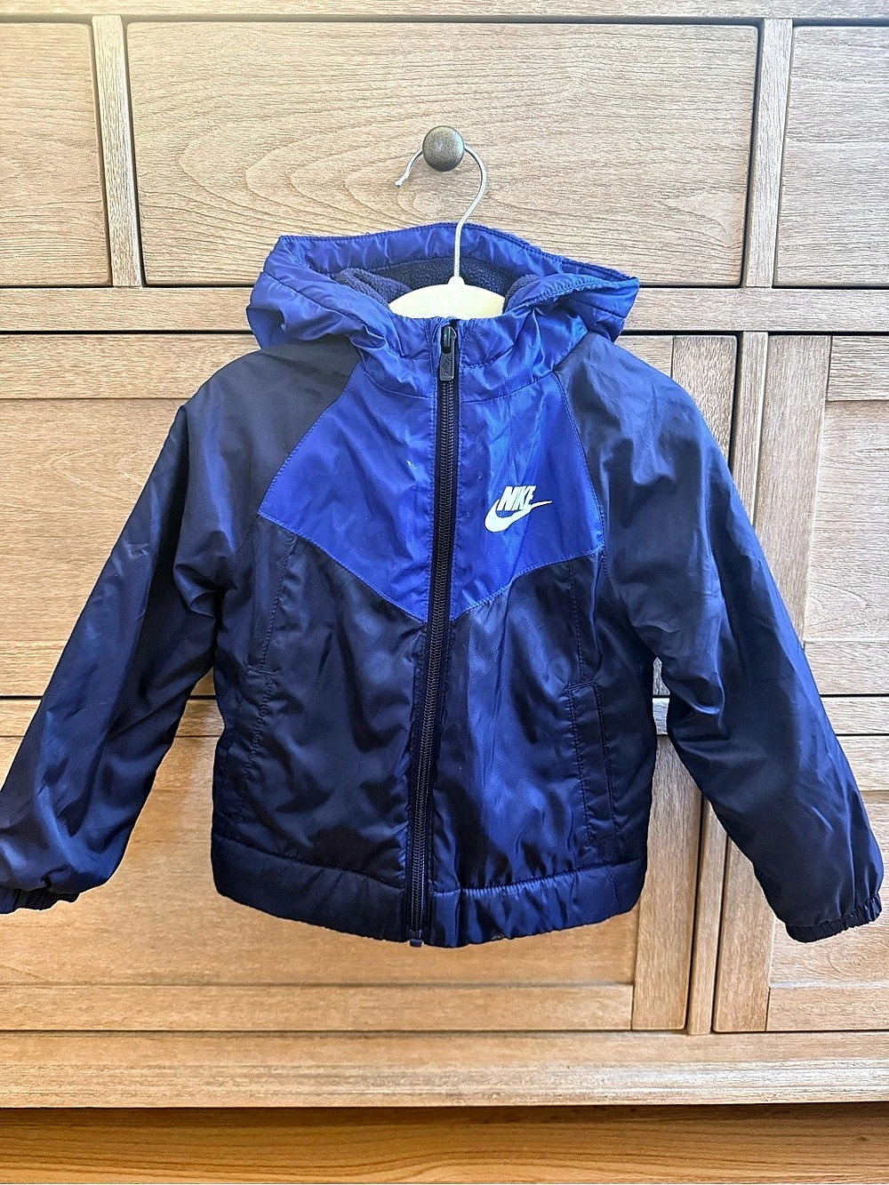 Nike Sportswear All Day Play Therma-FIT Puffer Jacket Boys' 2T Blue & Navy